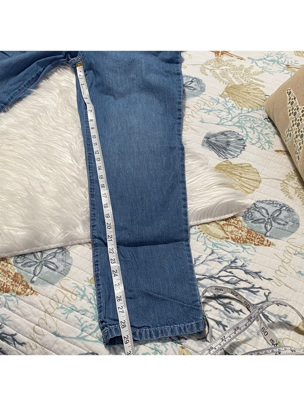 The Children's Place Blue Denim Jumpsuit - Picture 6 of 9